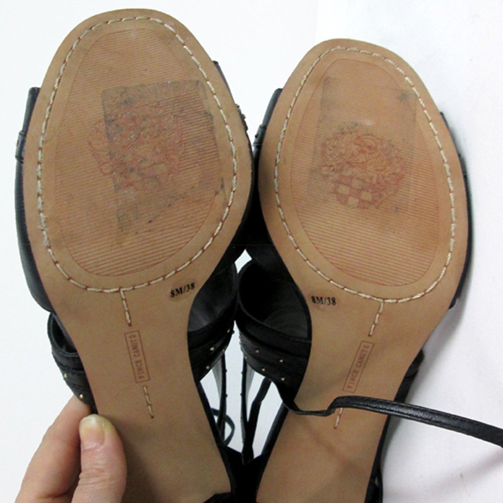 VINCE CAMUTO HEELS OPEN TOE - Picture 7 of 9